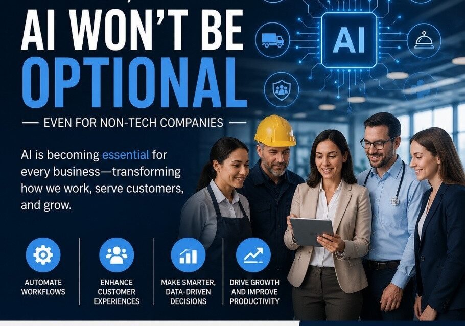 Why Every Business, Even Non-Tech Companies, Will Need AI by 2027 Why Every Business, Even Non-Tech Companies, Will Need AI by 2027
